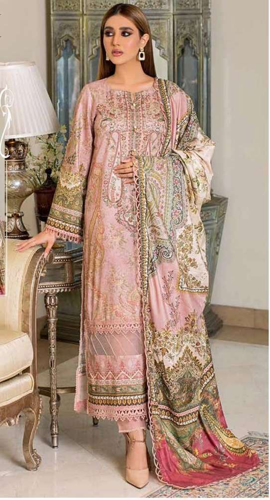 LSM Embroidered Kurti & Embroidered Trousers 2019 Collection