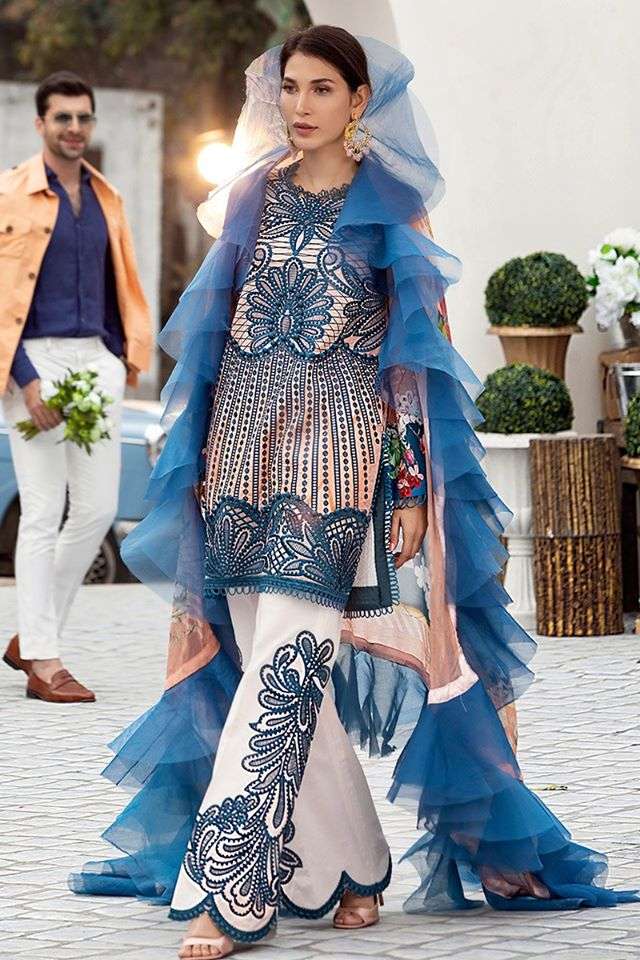 Mushq Embroidered Lawn Unstitched 3 Piece Suit MQ20S 01 - Spring / Summer Collection