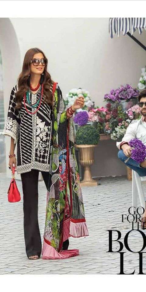 Mushq Embroidered Lawn Unstitched 3 Piece Suit MQ20S 04 - Spring / Summer Collection