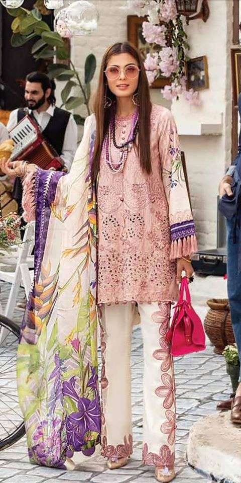 Mushq Embroidered Lawn Unstitched 3 Piece Suit MQ20S 08 - Spring / Summer Collection