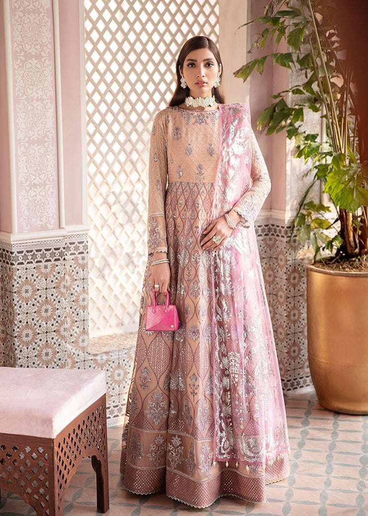 Afrozeh Nauratan Embroidered Chiffon â€“ D-08