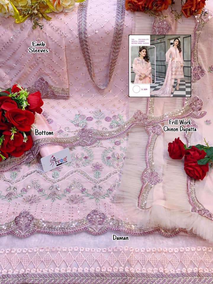 SHREE FABS S-309 colors -01A