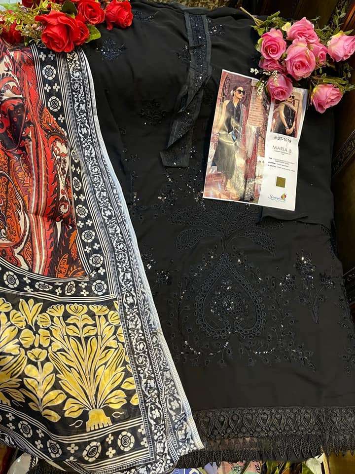  Saniya Trendz Sateen collection vol 6 -ST-1019A
