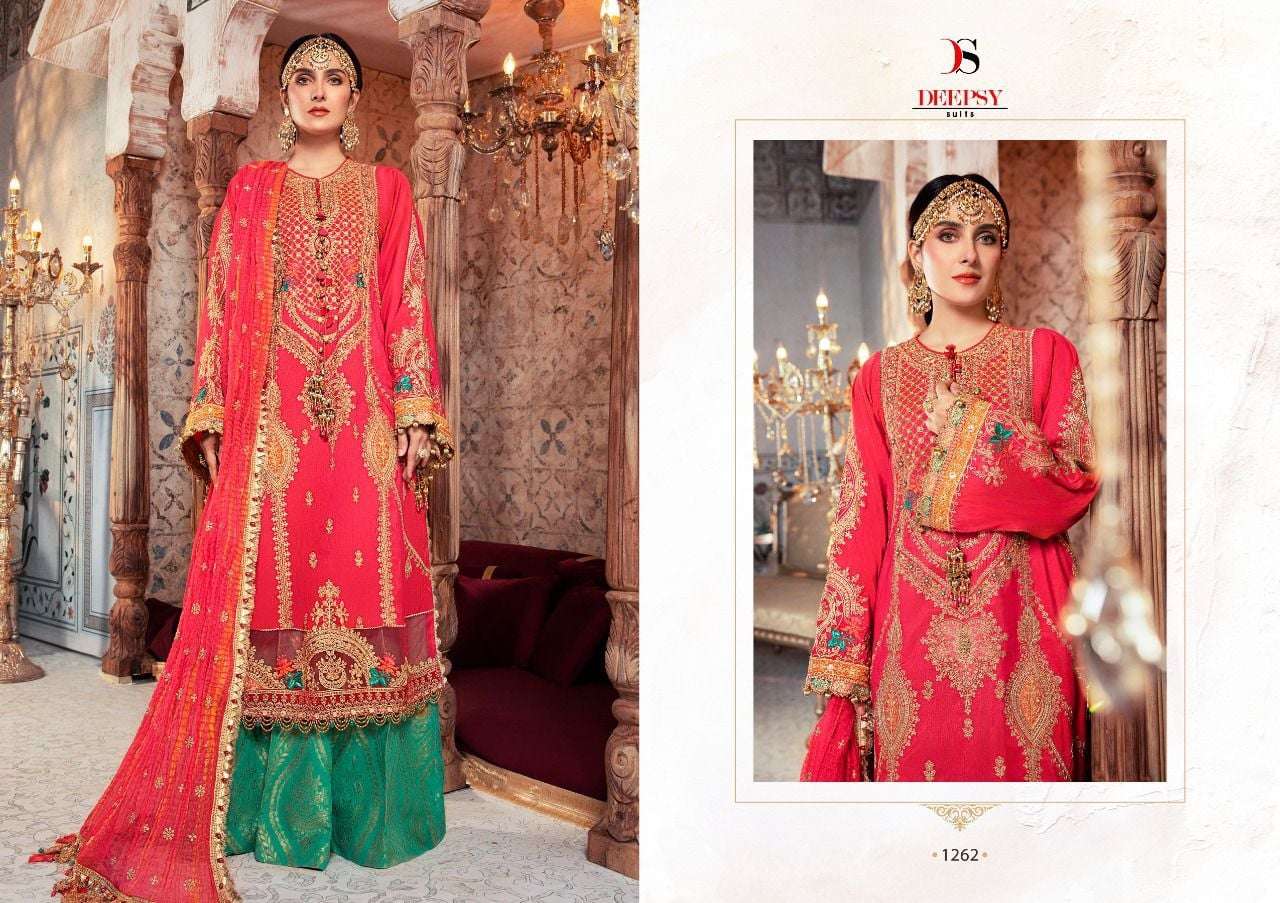 Deepsy Maria B Embroidered  vol 21 - 1262