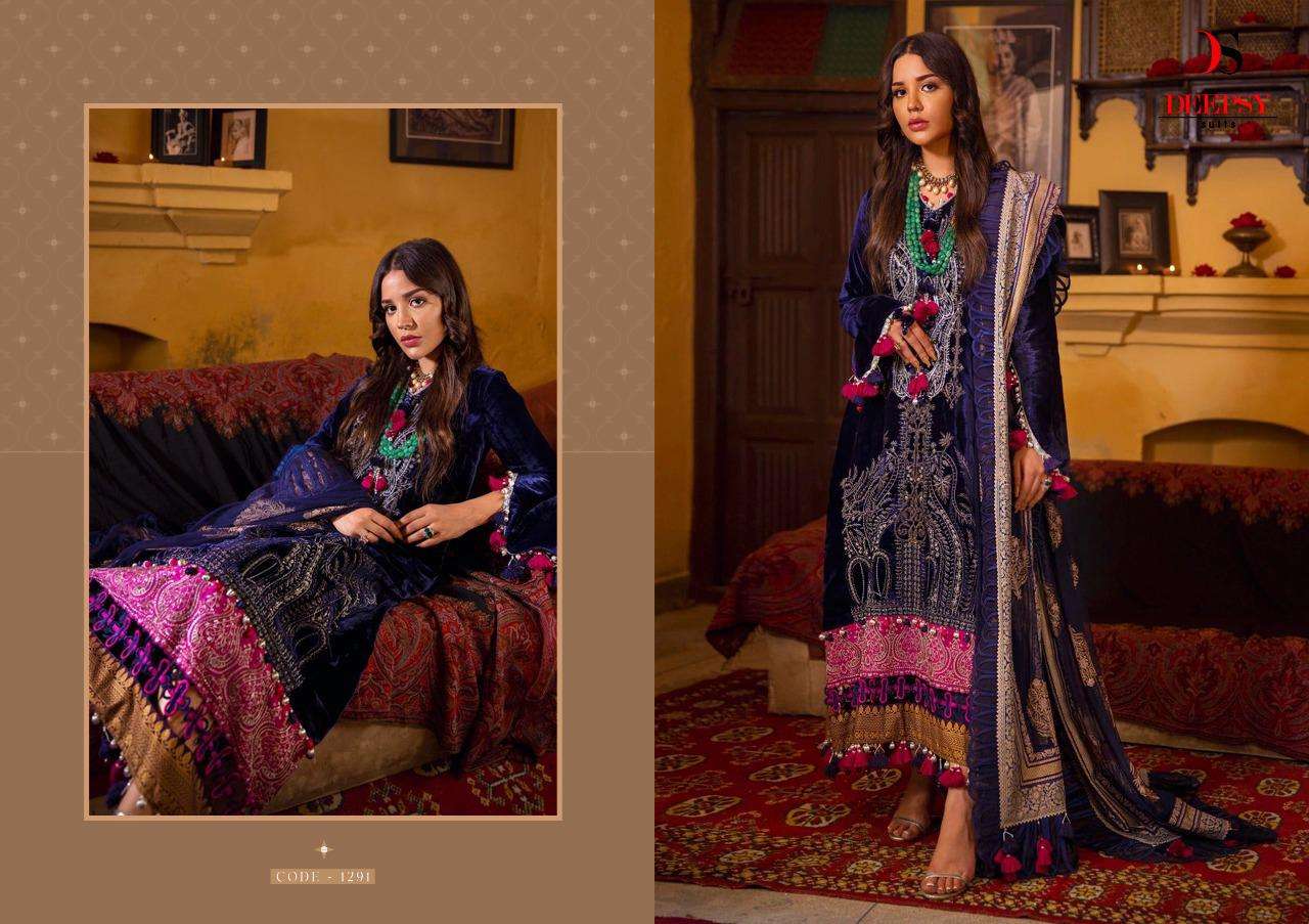  Deepsy Sana Safinaz Luxury Velvet-21 - 1291