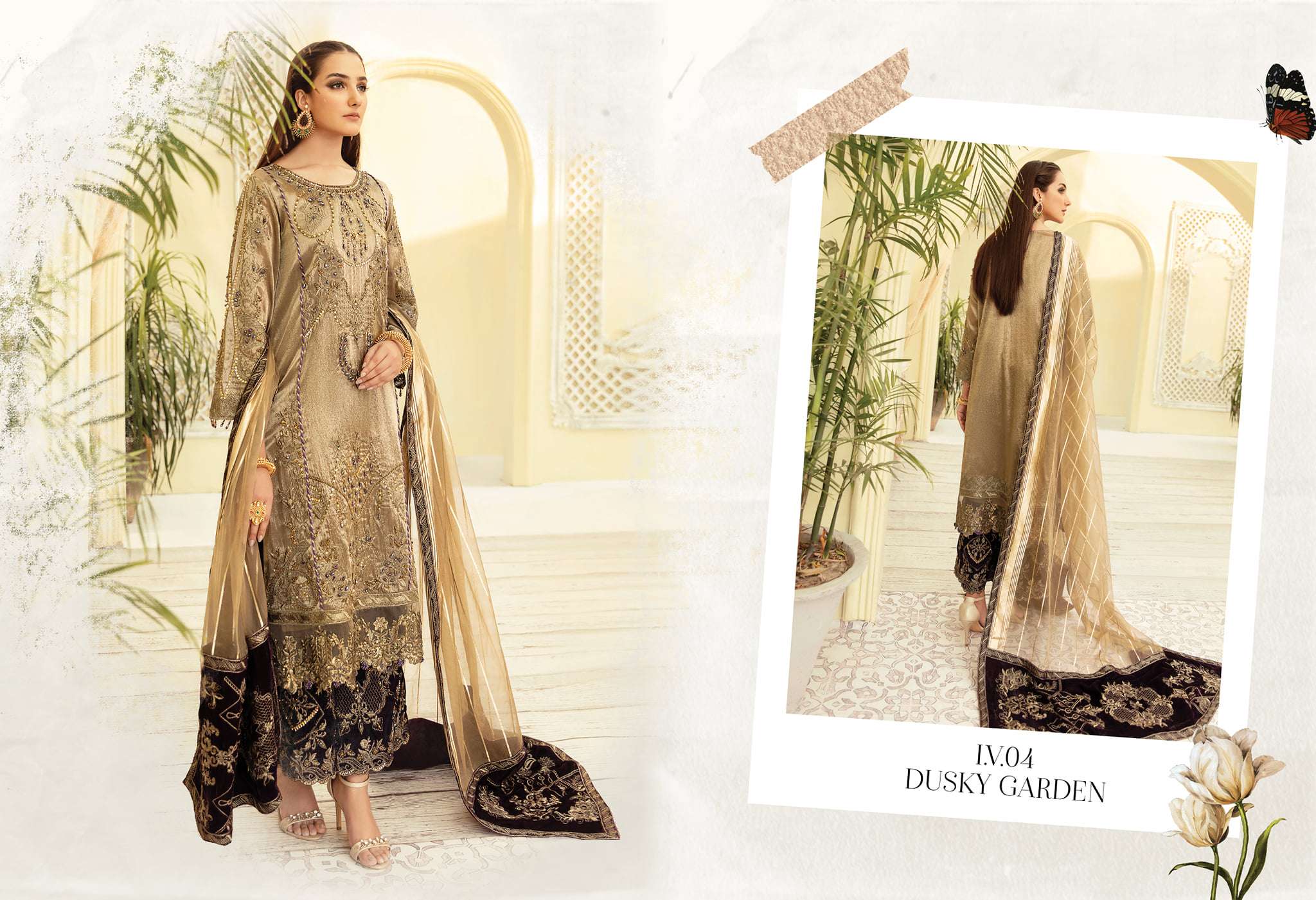 Imrozia La-Heritage Festive Velvet Collection - I.V.04