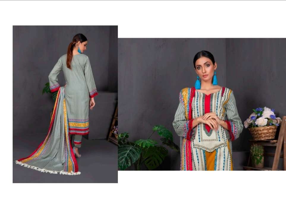  SAHIL MID SUMMER PRINTED COLLECTION  BY Z.S 2021 -08