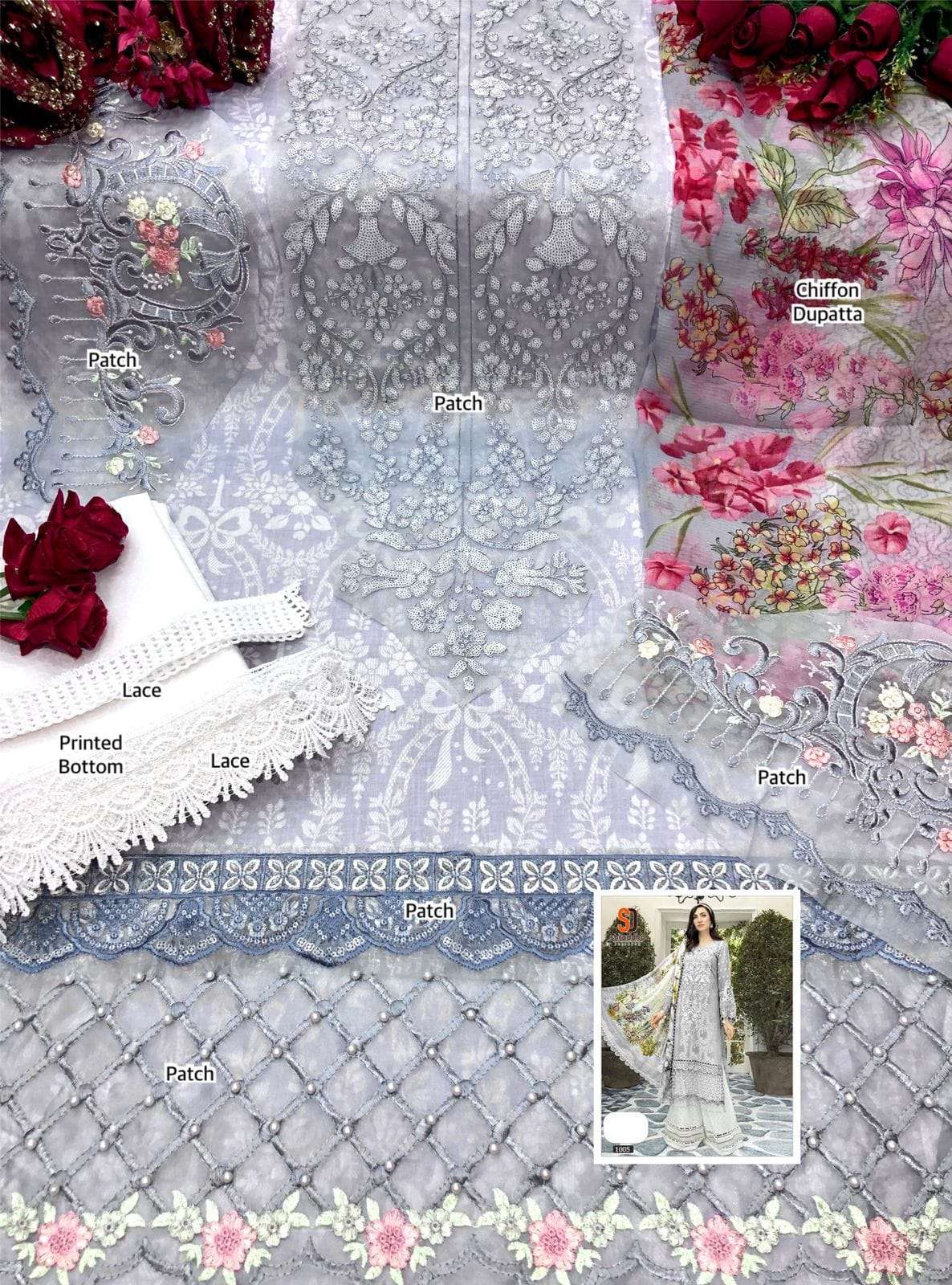 SHRADDHA DESIGNERS MARIA.B HIT - PURPLE