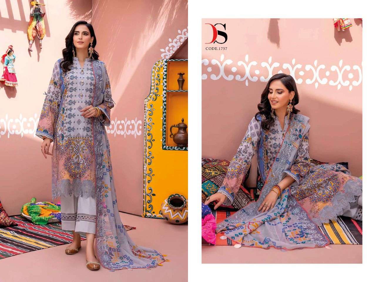 Gulbano Pasmina by DEEPSY SUITS - 1757