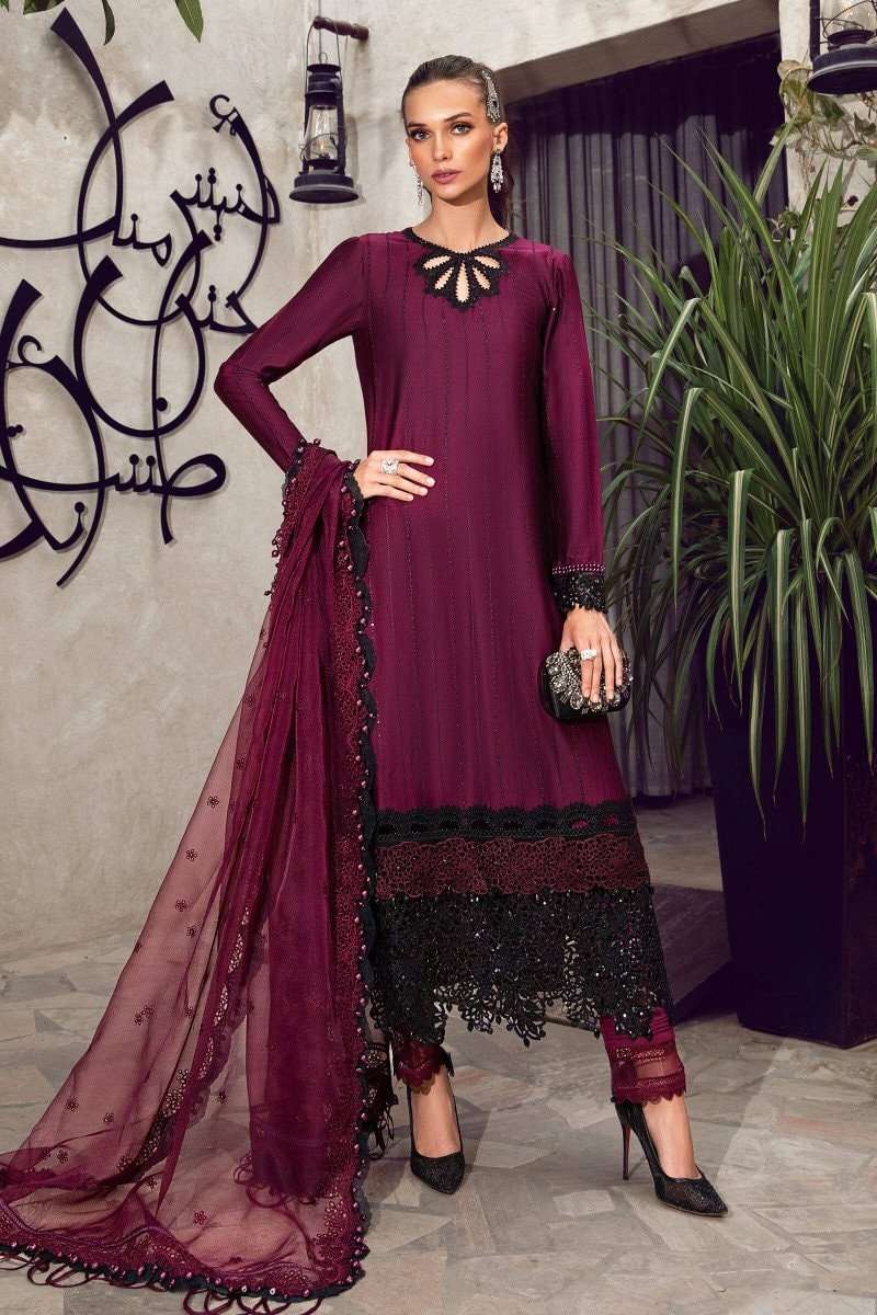 buy MARIA.B Sateen Fall Collection 202223 from ahmed creation