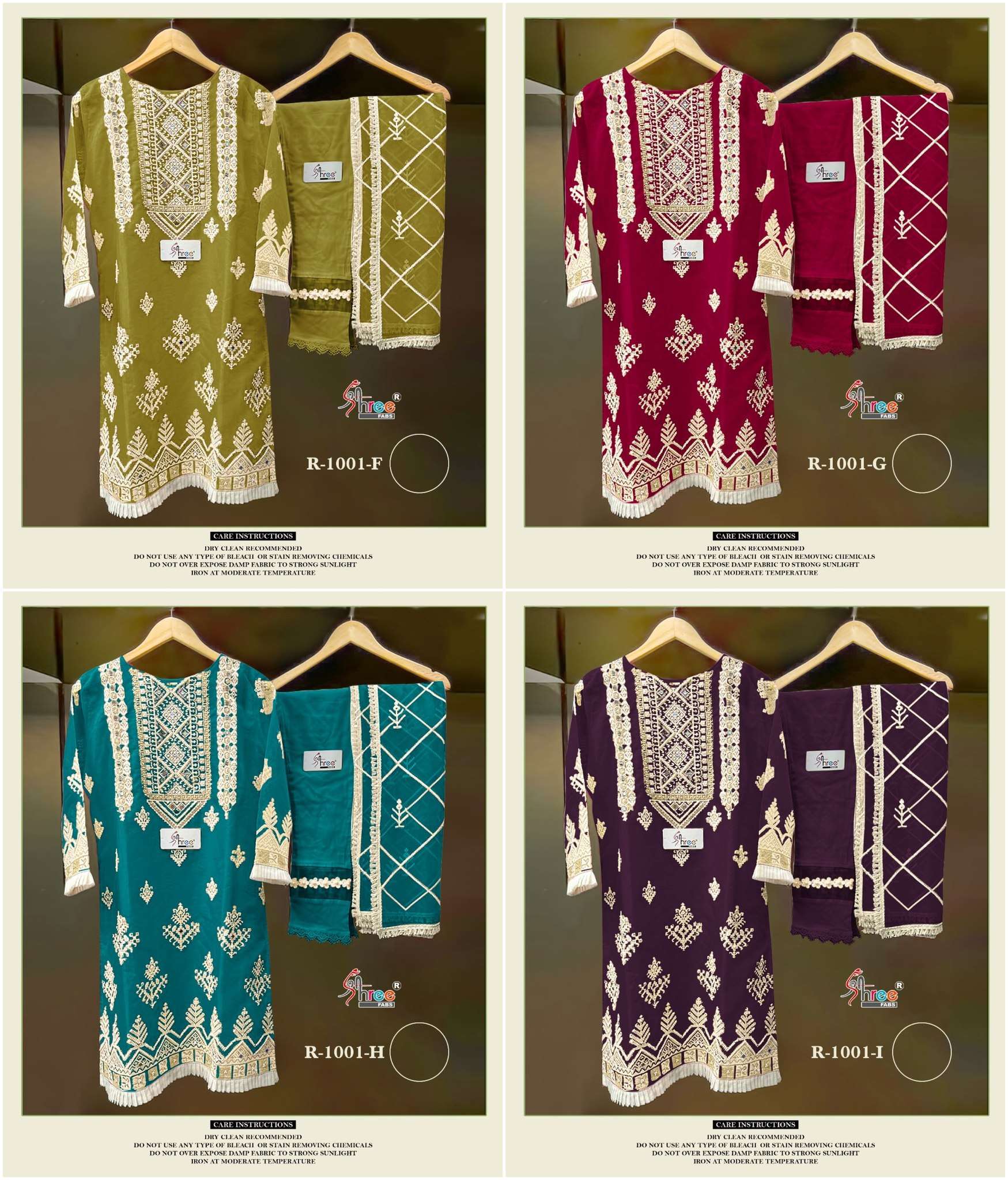  Shree Fabs R 1001 In New 4 Bright Color - 01-04