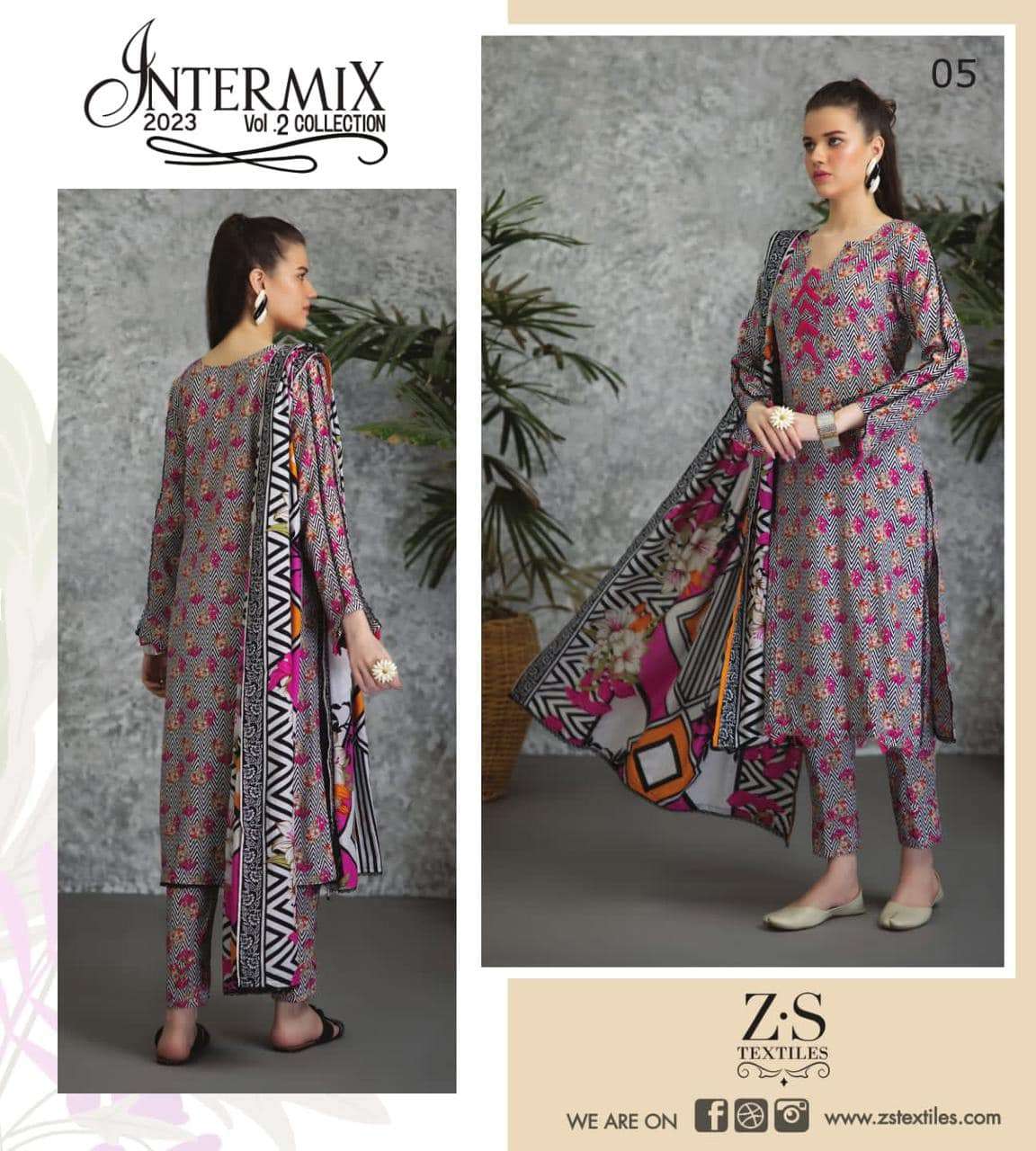 INTERMIX Lawn Vol 2 by ZS Textiles - 03