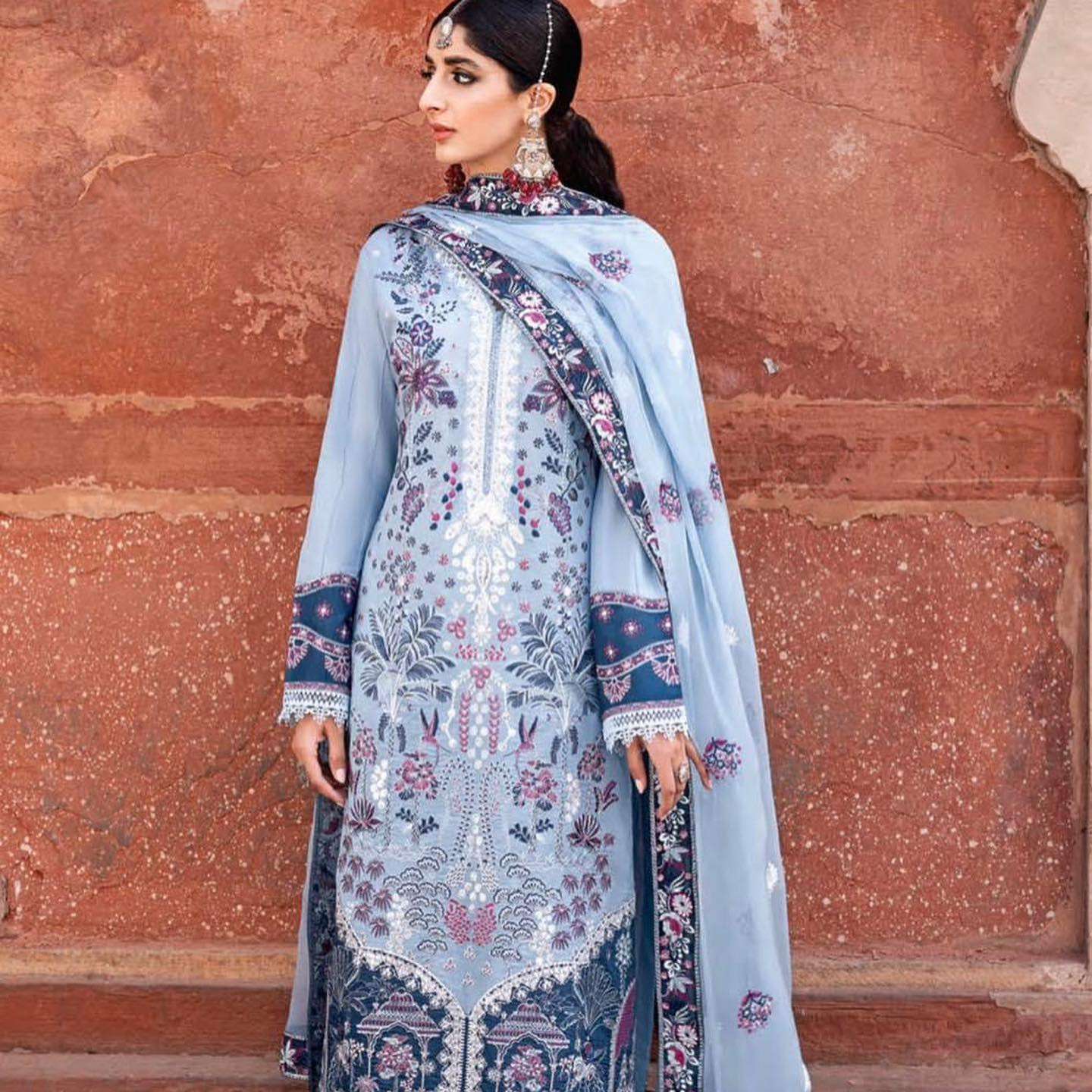 RAMSHA ANDAAZ Luxury Lawn Vol 5  - 08