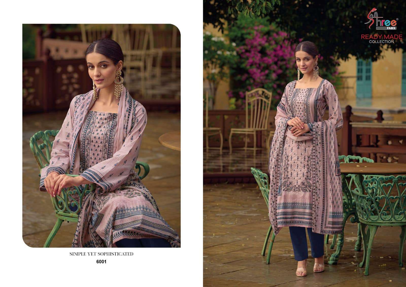  BIN SAEED LAWN COLLECTION VOL-06 STITCHED -6006
