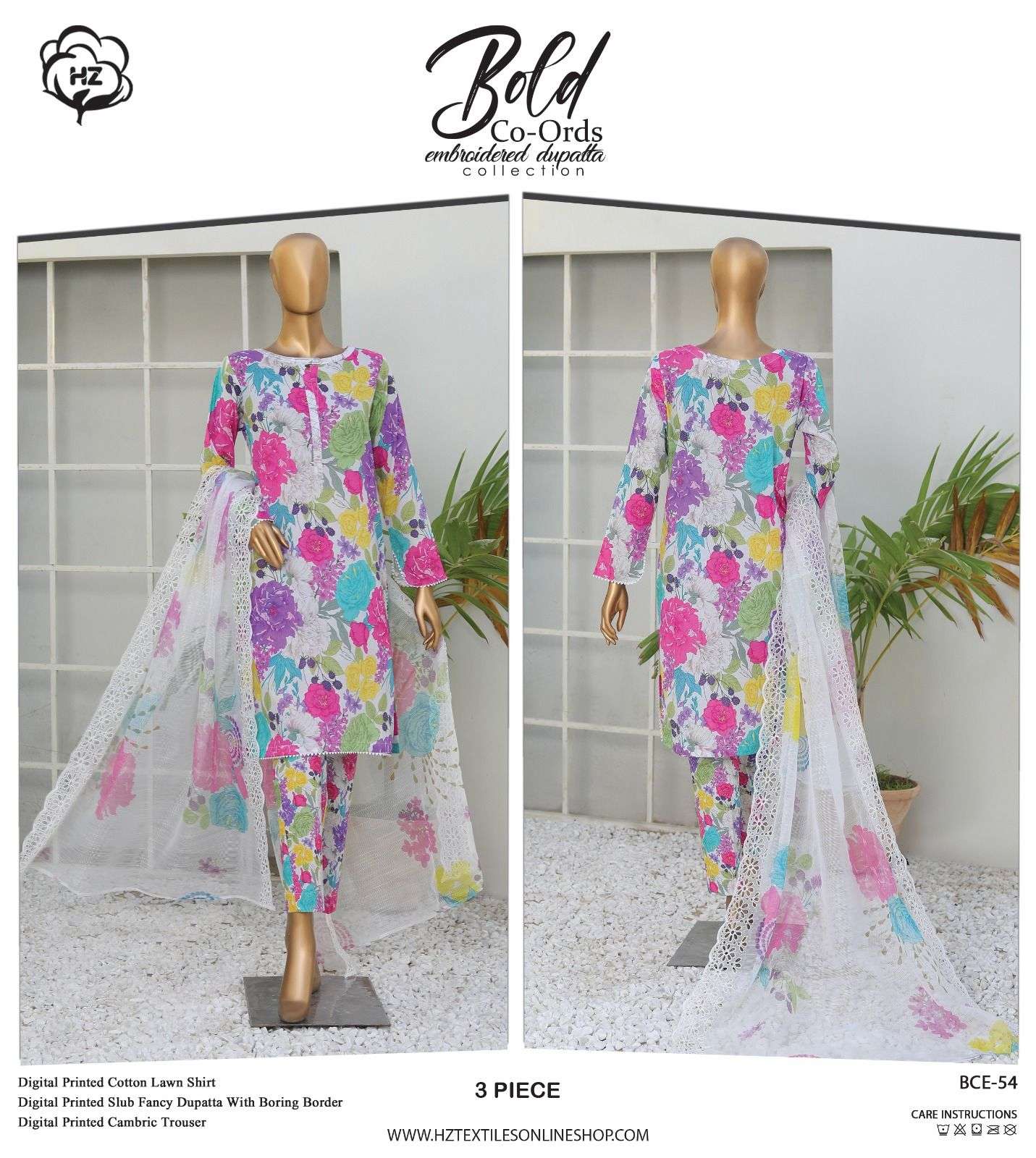 CO ORDS EMBROIDERED by H.Z BOLD -04