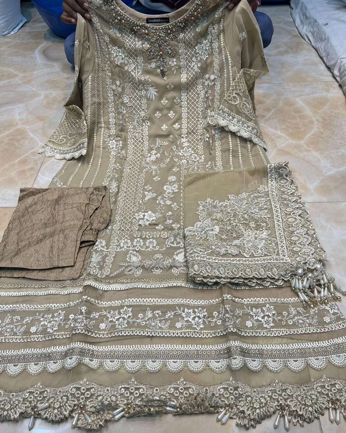 Fancy Embroidered Open Pic 2023 by Tawakkal-02