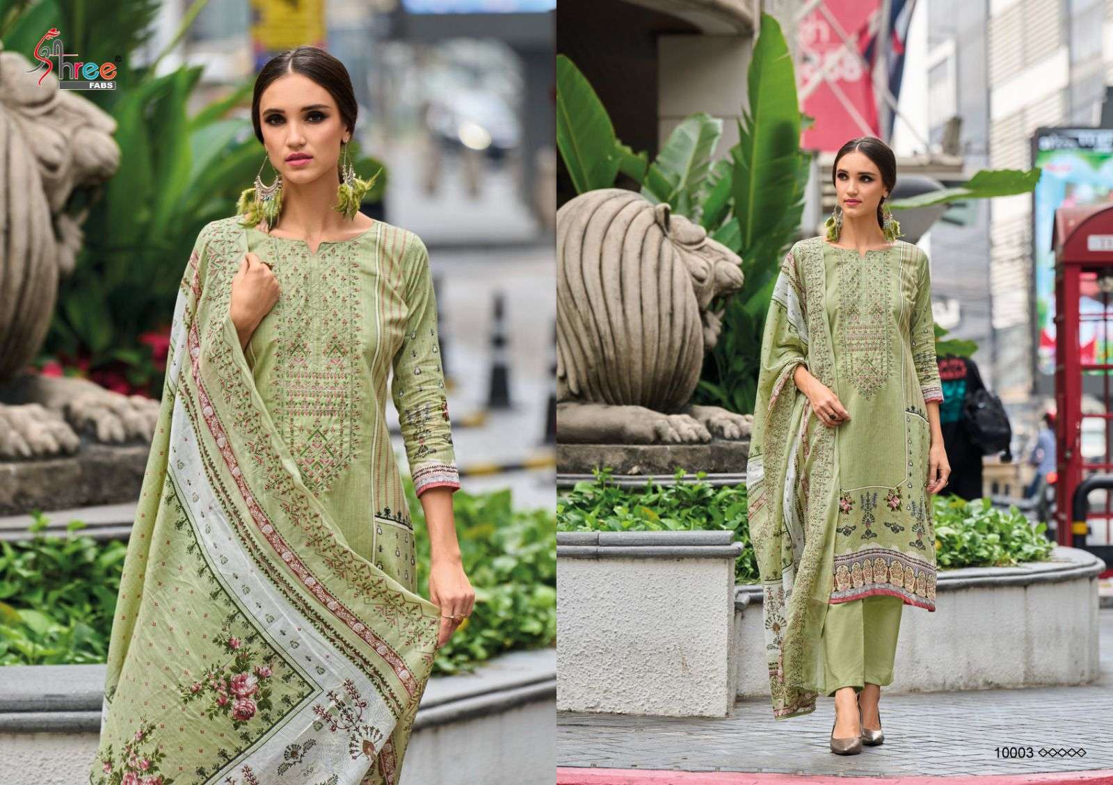 BIN SAEED LAWN COLLECTION VOL 10 by SHREE-01