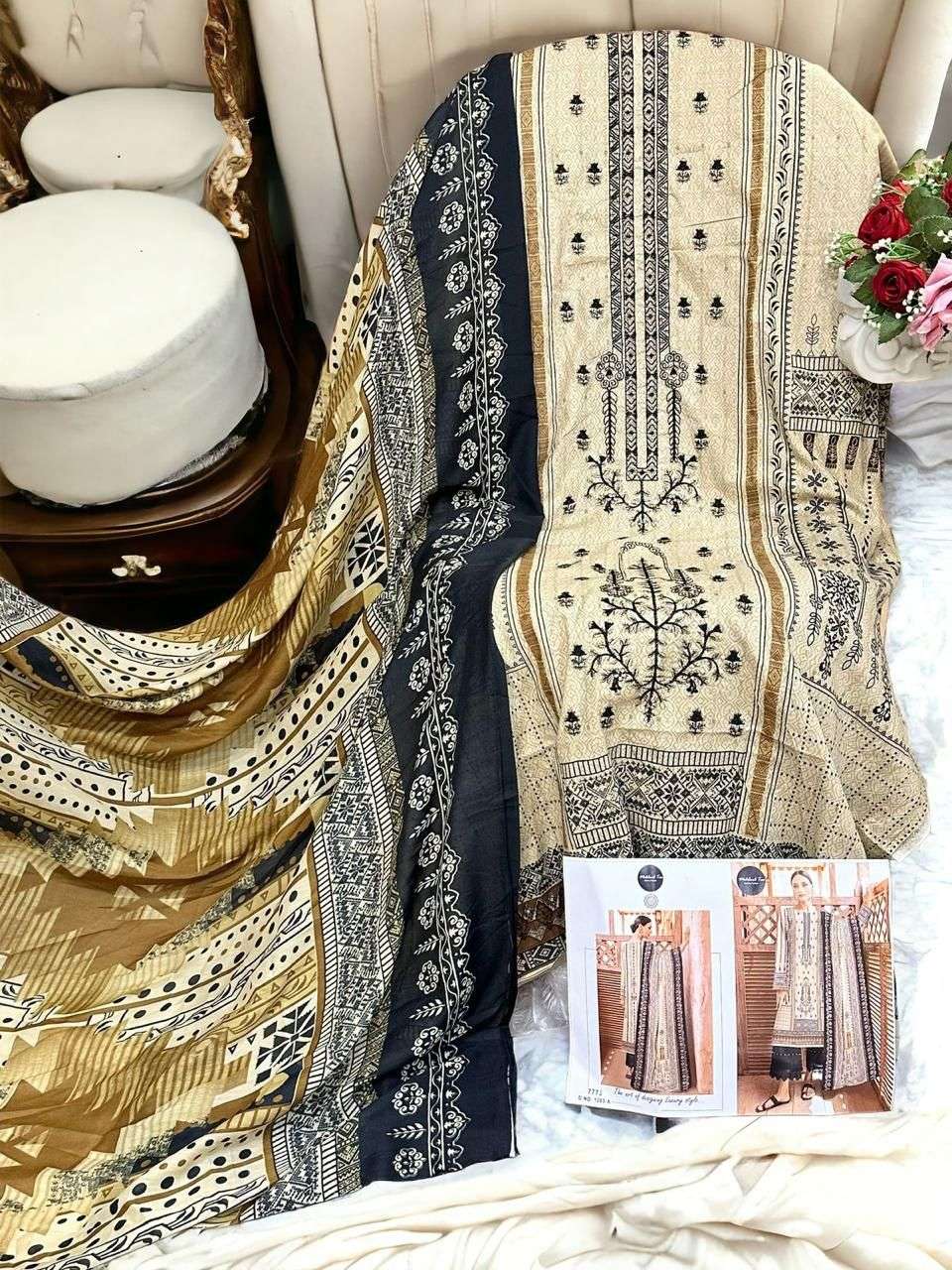 buy CHEVRON D No 1283 by Mehboob Tex from ahmed creation surat