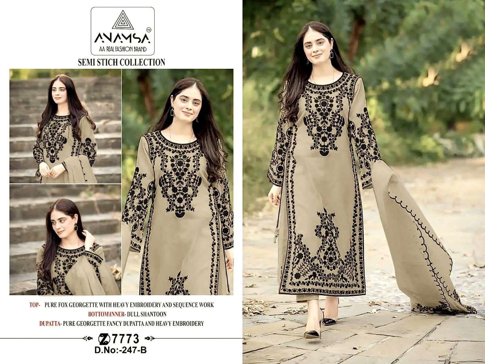 D No -247 Semi Stitched by Anamsa-01