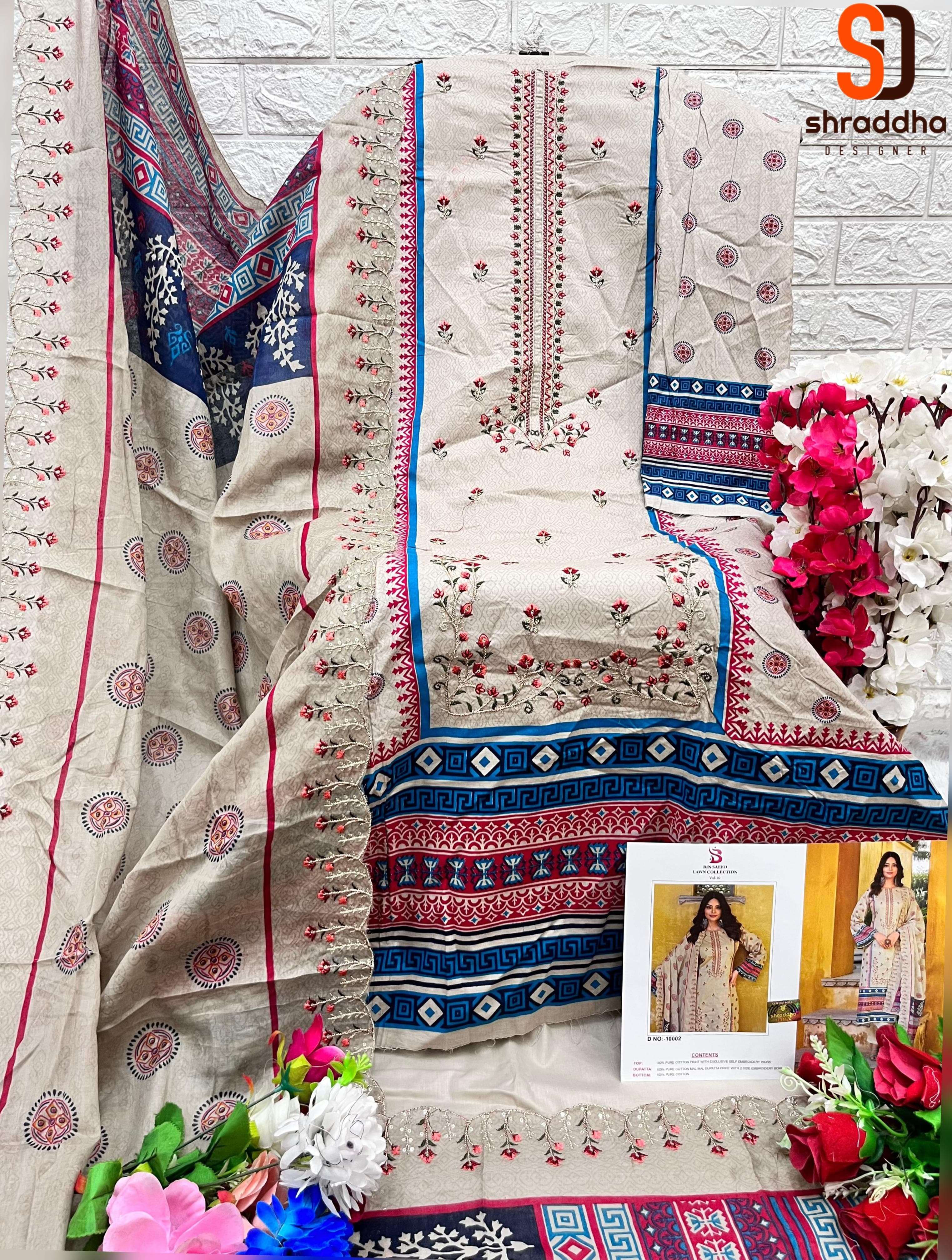 BIN SAEED VOL-10 SHARDDHA DESIGNER-03