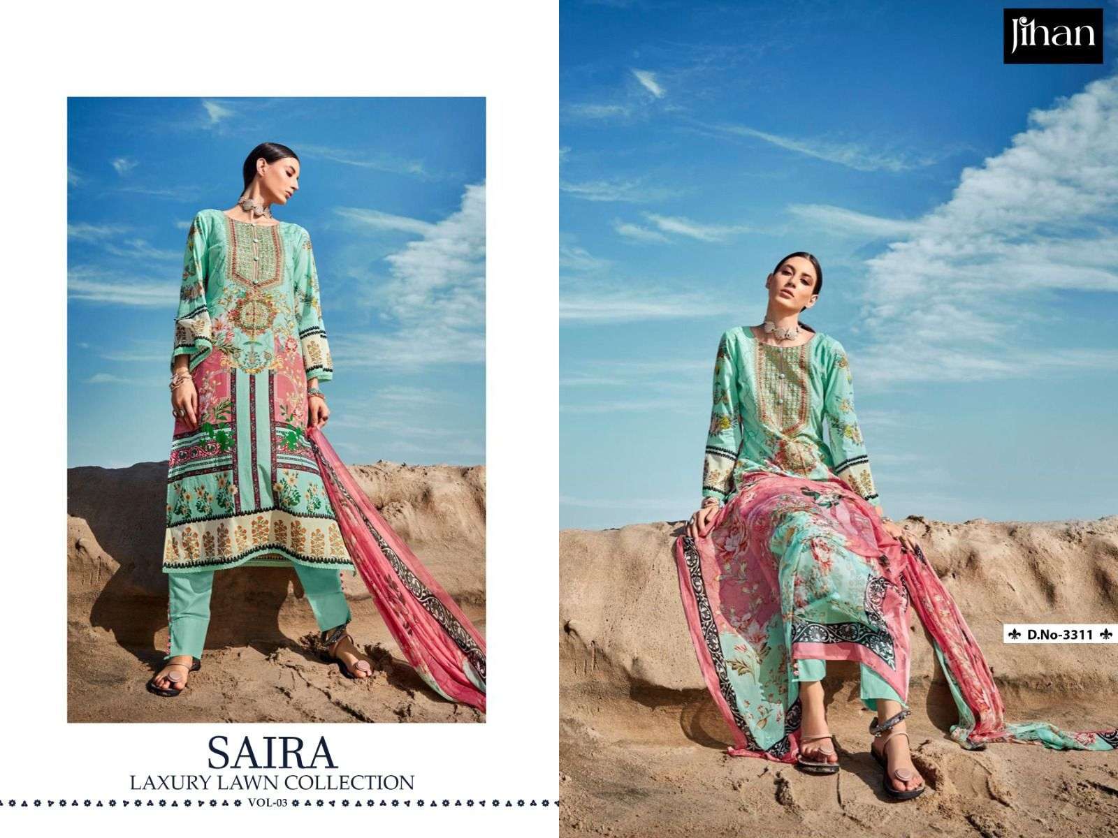 SAIRA VOL-3 D no:-3311-16 By JIHAN-01