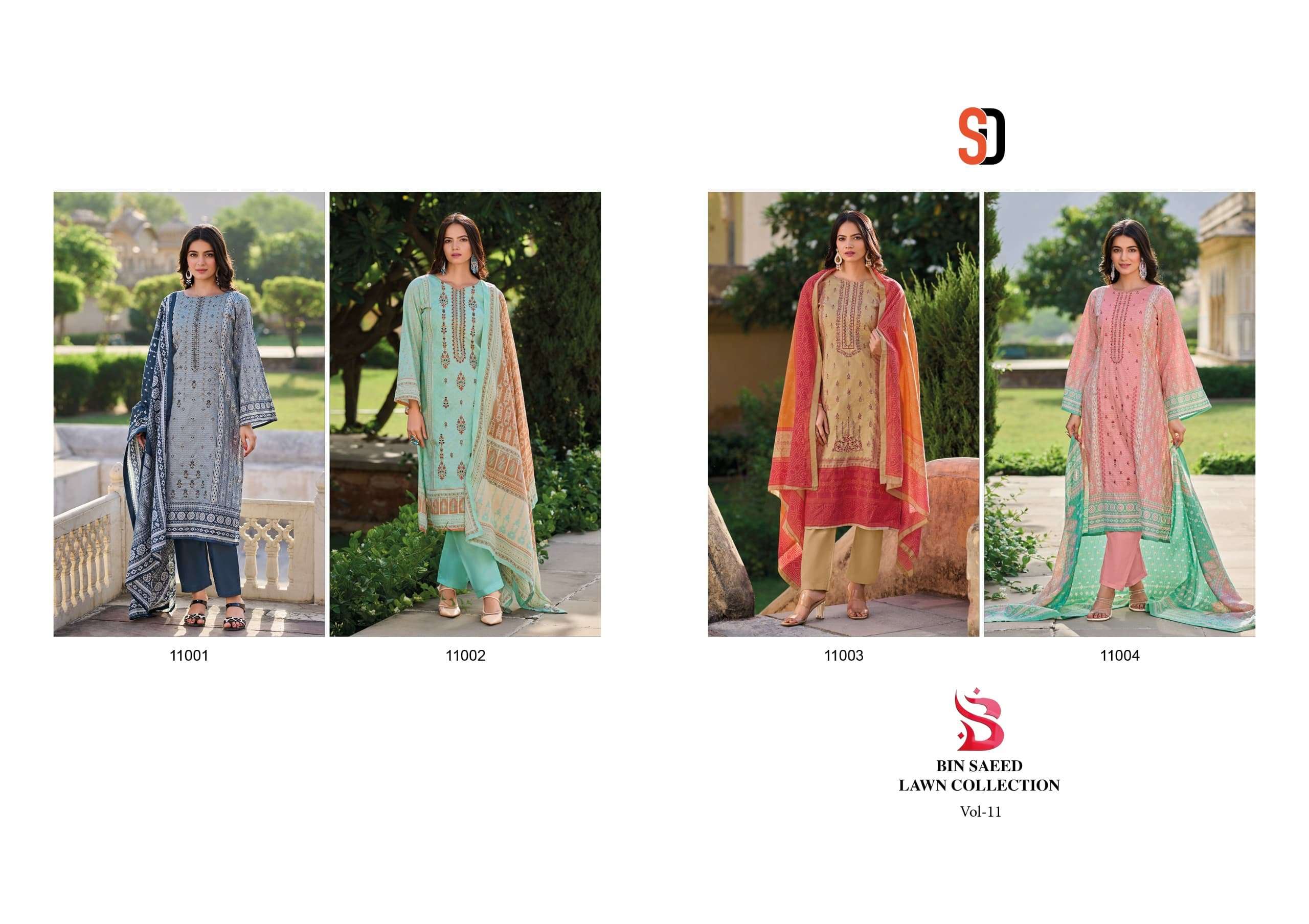 BIN SAEED VOL-11 Open Pic SHARDDHA DESIGNER-04