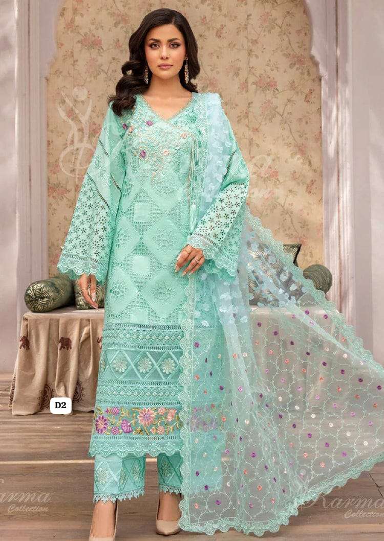 Mah e Roohi Karma Luxury Lawn Collection-05