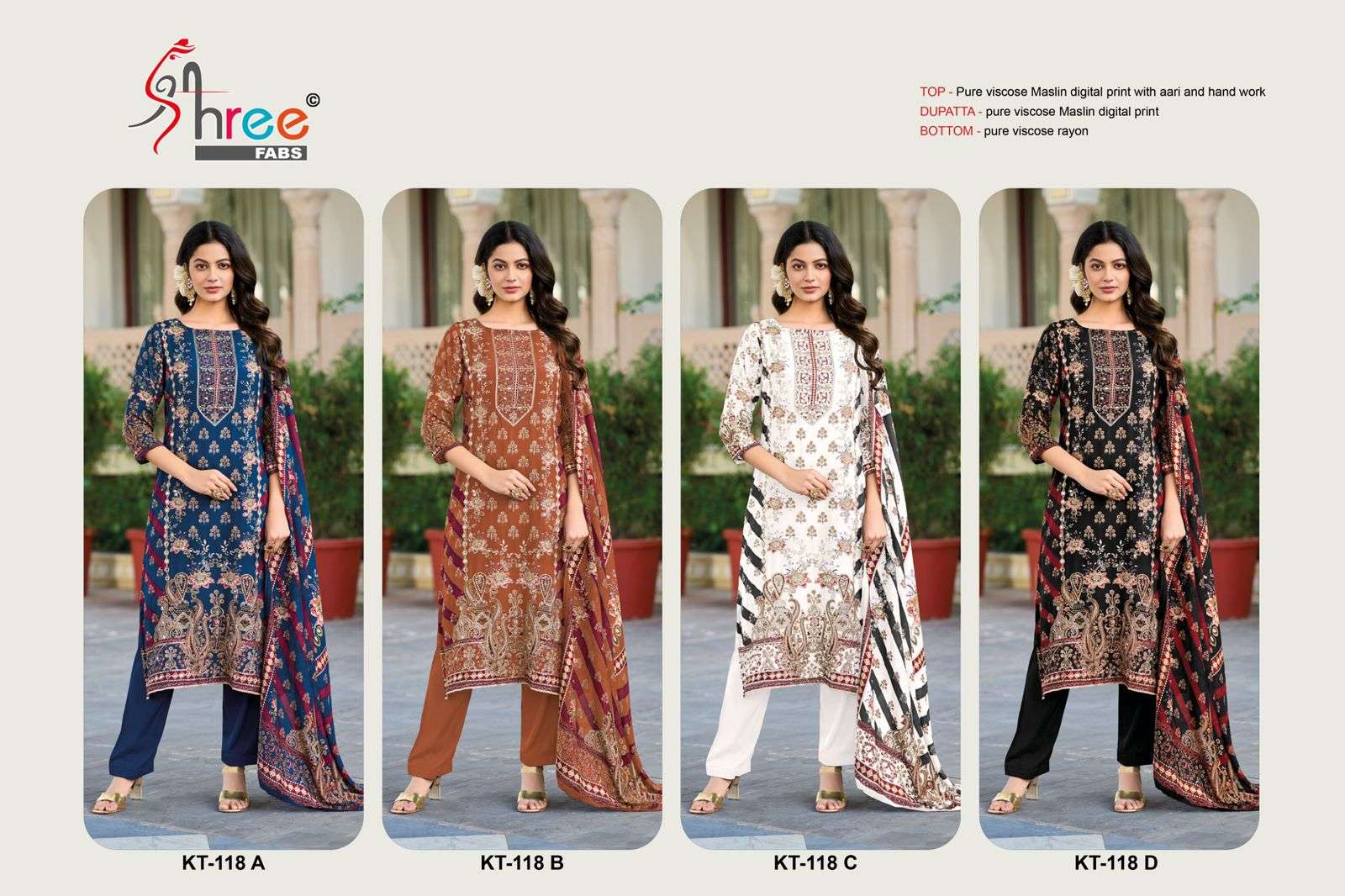 Kt 118 in 4colors by Shree-01-04
