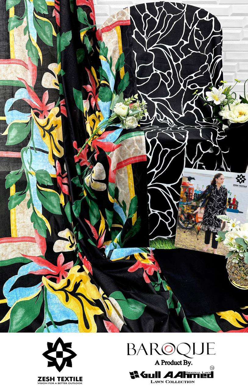 GULLAAHMED LAWN COLLECTION BAROQUE by Zesh-10