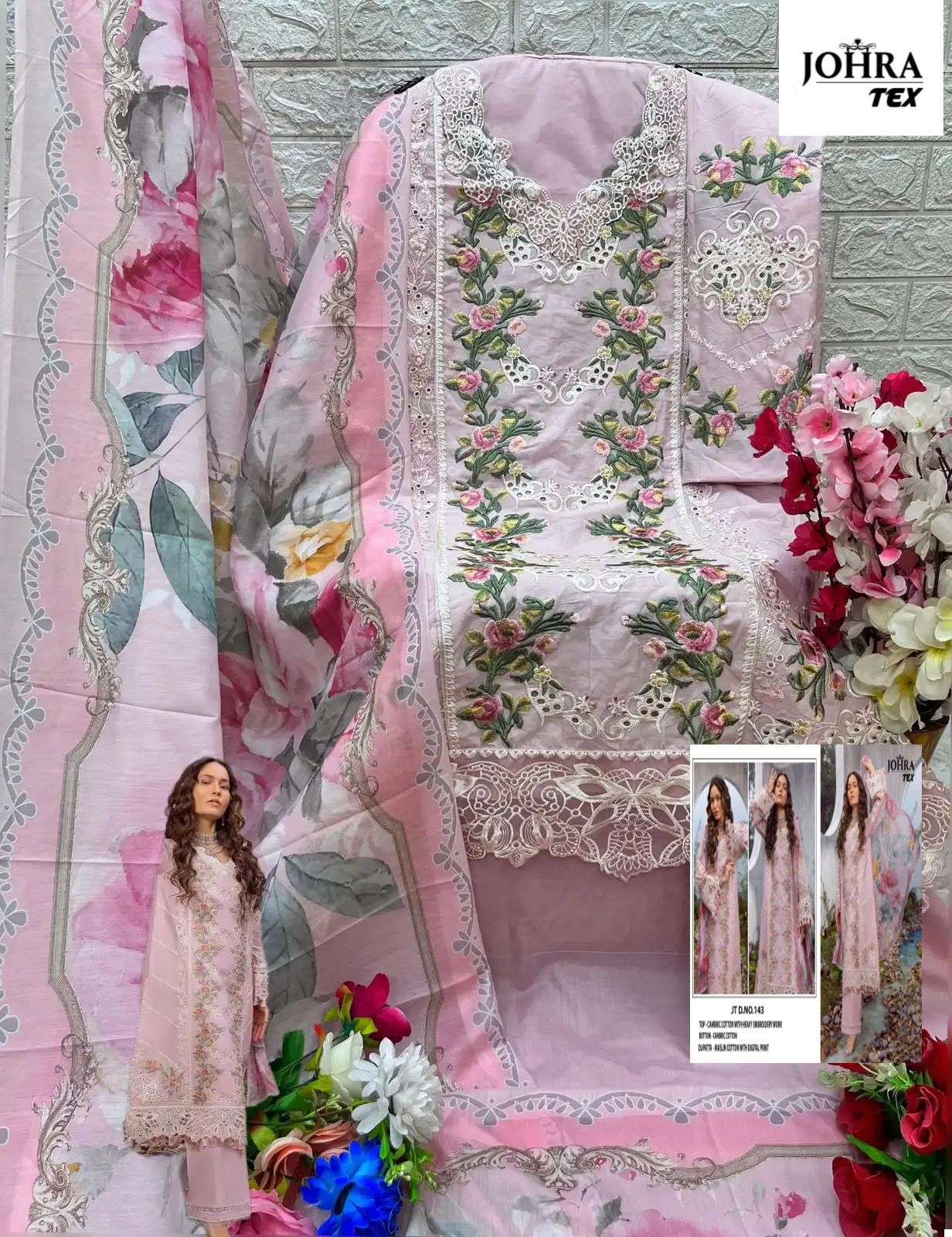 D NO :JT-143 144 BY JOHRA TEX-04