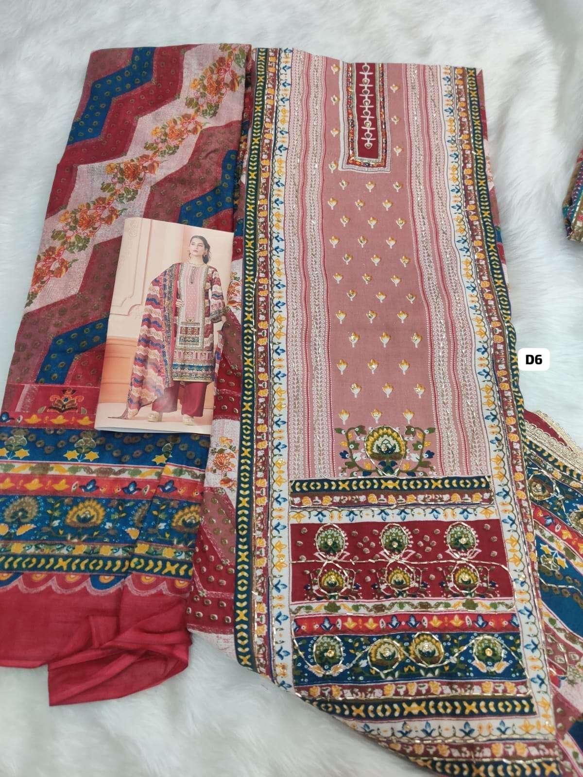 Falah Premium Cotton Collection Code : 30104 Falah Designer Suits-06