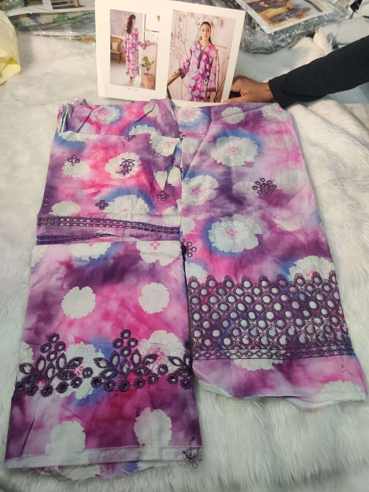 BALLERINA 2 PIECE LAWN 25 Open Pic by NUREH-03