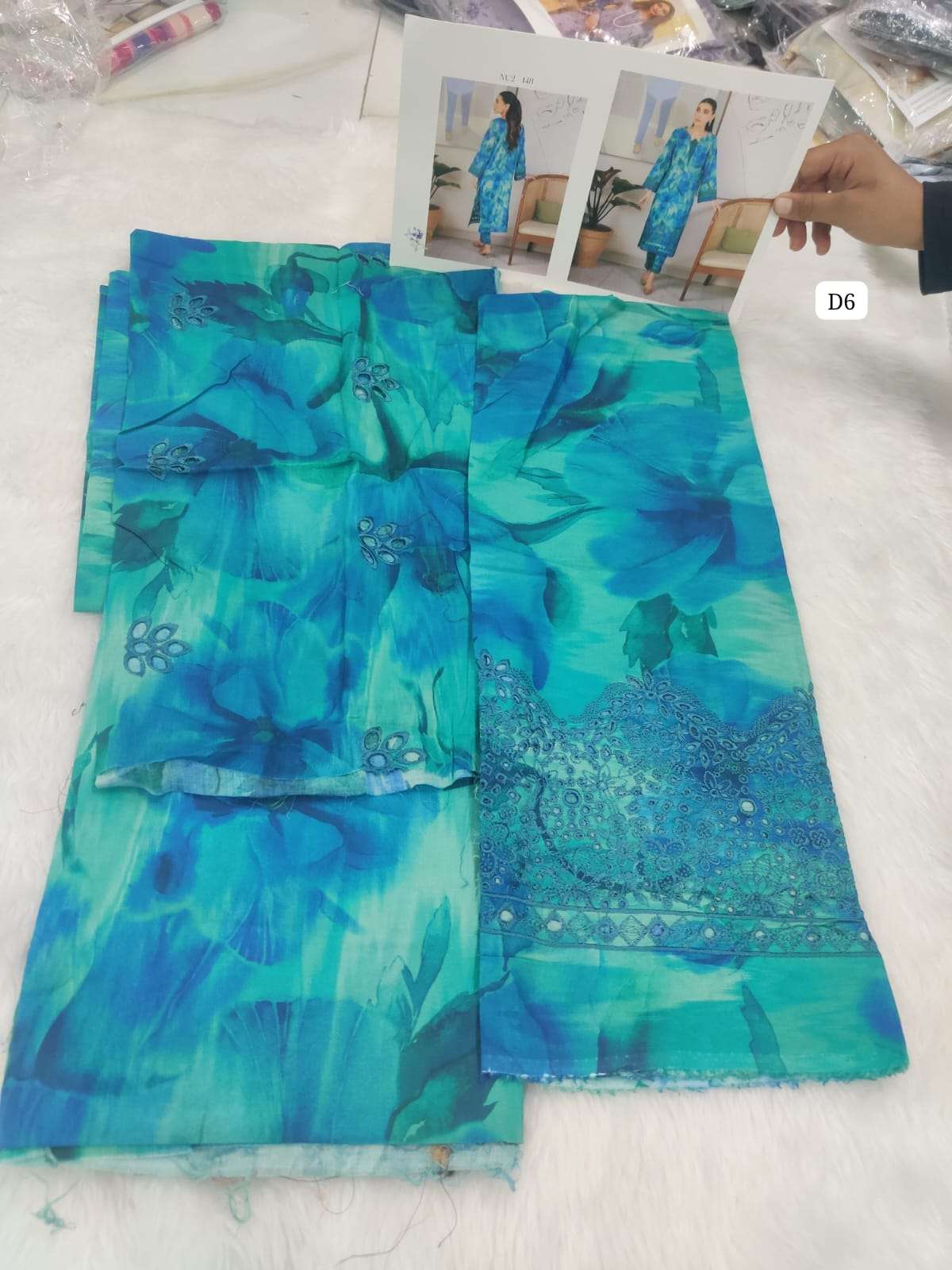 BALLERINA 2 PIECE LAWN 25 Open Pic by NUREH-05