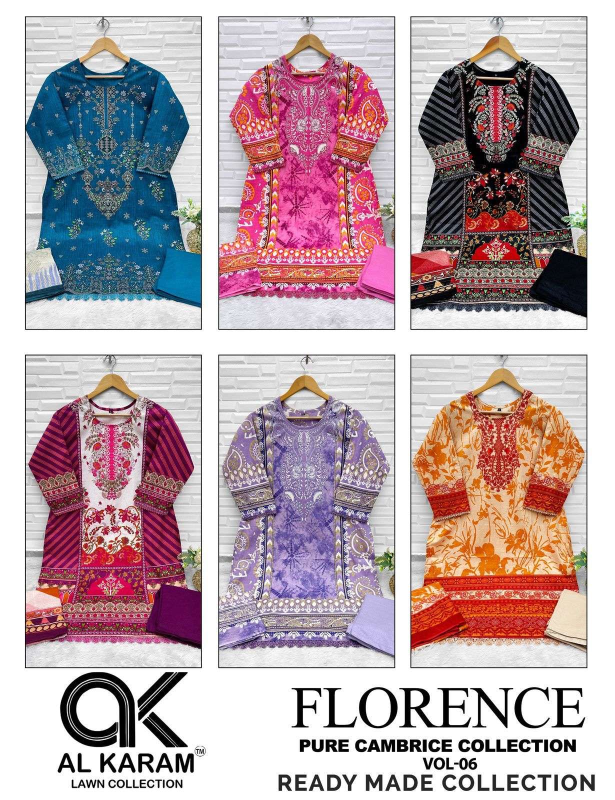 FLORANCE VOL 06 READY WEAR BY AL KARAM-01-06