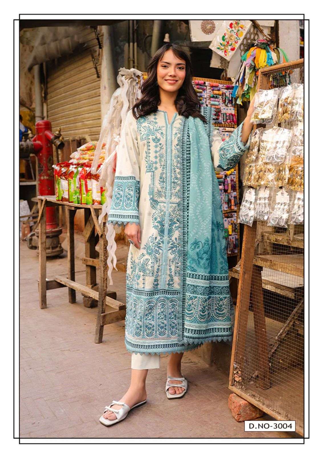 ALARA HEAVY LAWN COTTON BY HALA-06