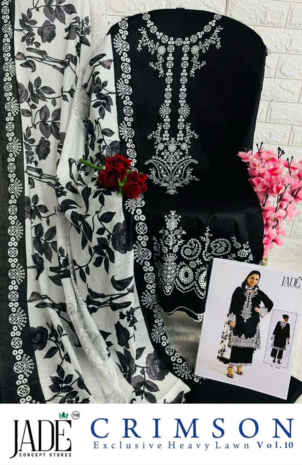 CRIMSON EXCLUSIVE HEAVY LAWN COLLECTION VOL 10 BY JADE-07