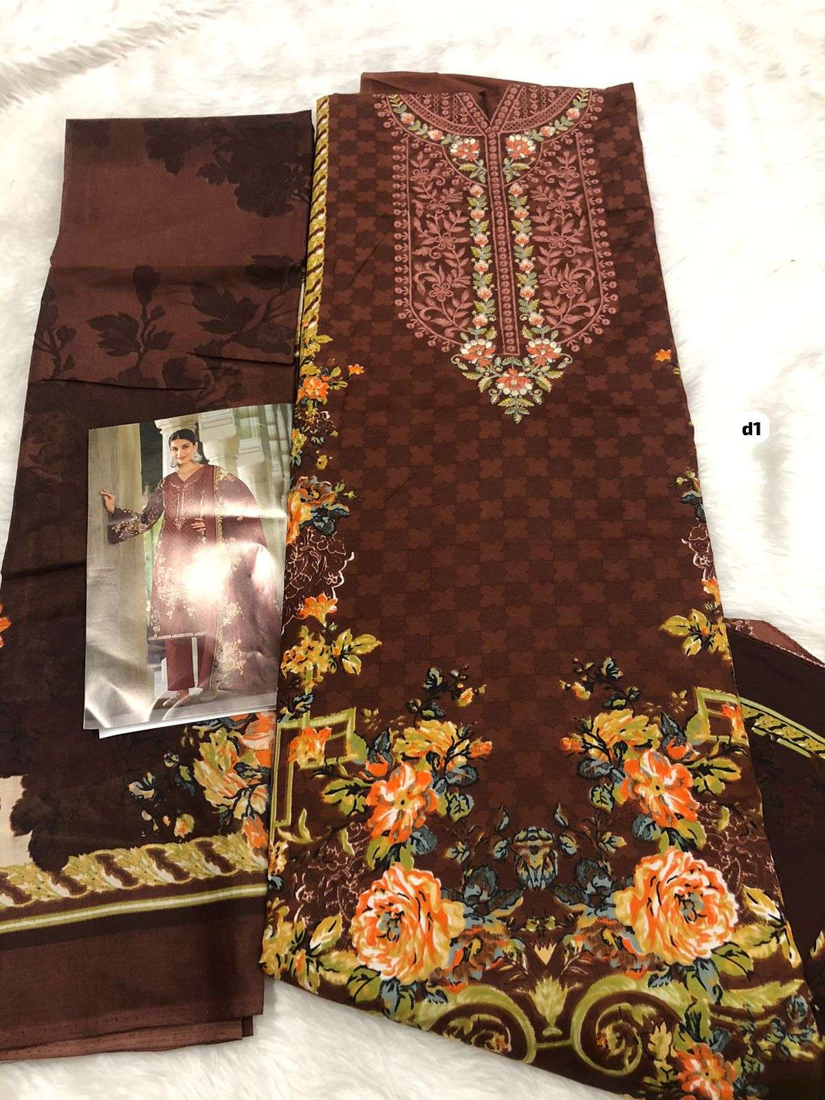 Falah Premium Cotton Collection code 20354 by Falah Designer Suits-01