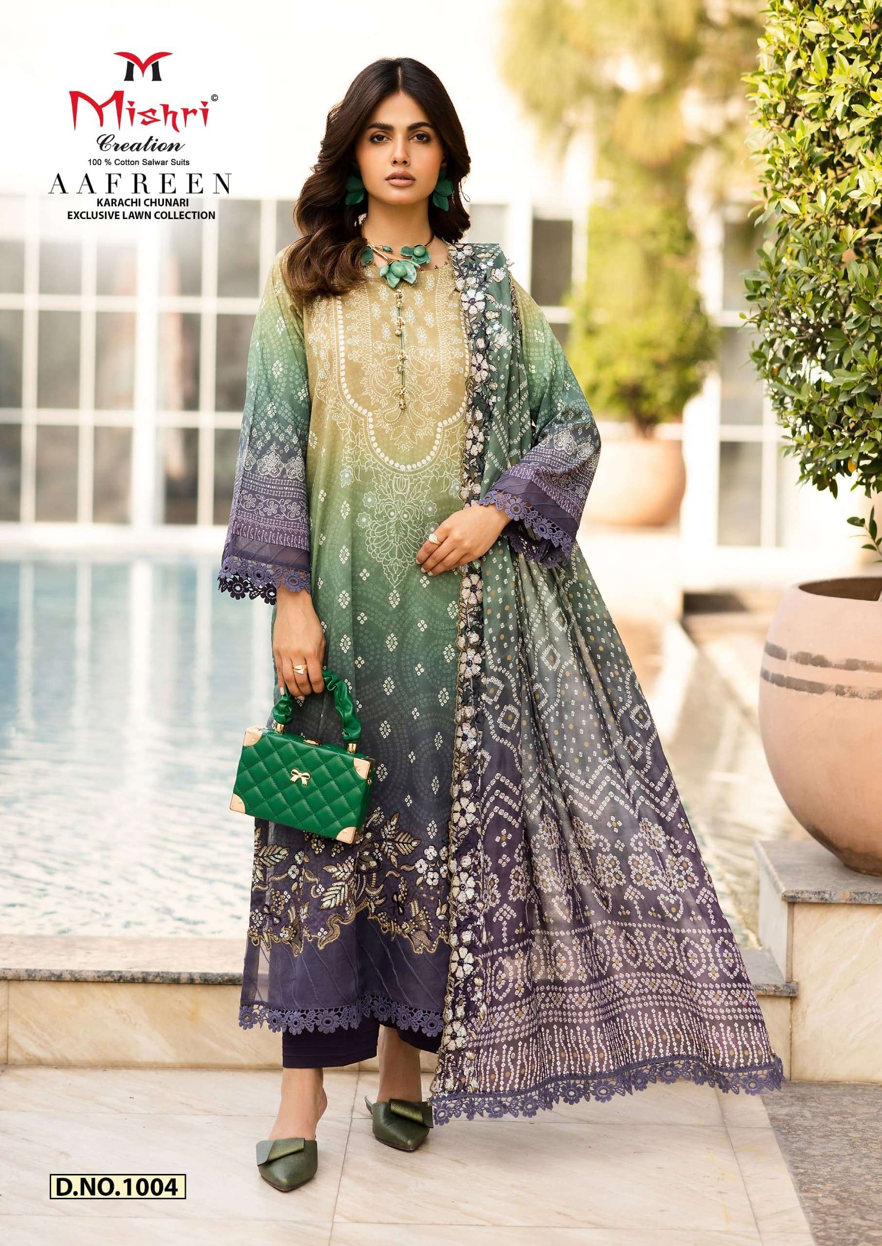AAFREEN Ready Wear Karachi Chunari by Mishri-04