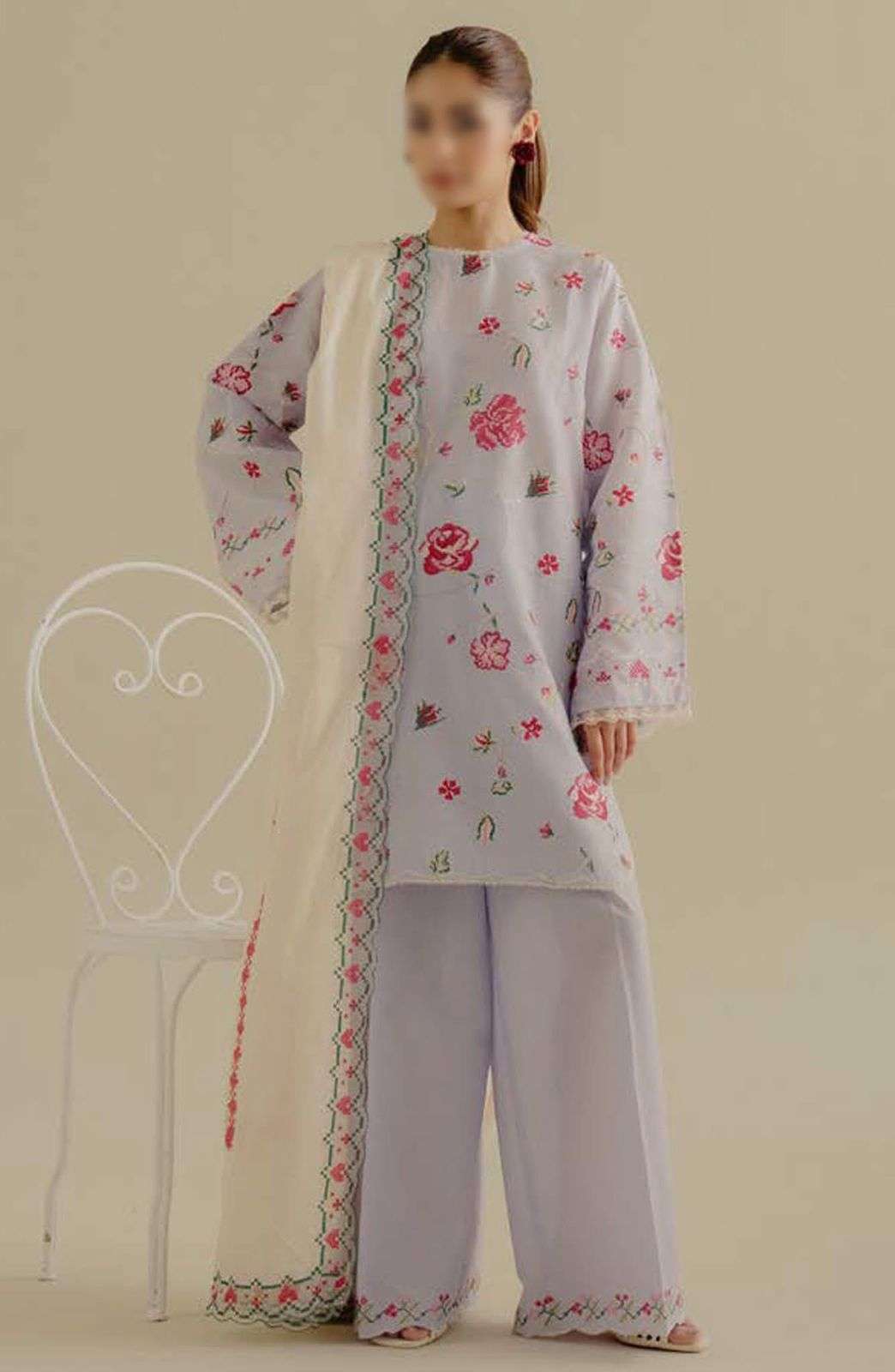 COCO PRINTS Embroidered Lawn Vol 2 BY ZARA SHAHJAHAN-06