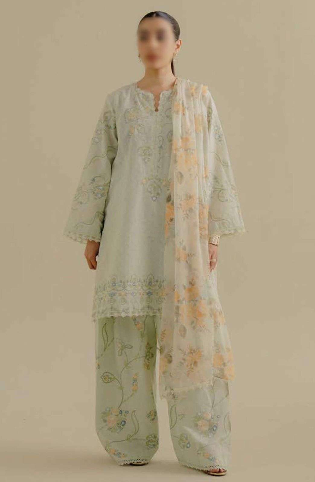 COCO PRINTS Embroidered Lawn Vol 2 BY ZARA SHAHJAHAN-07