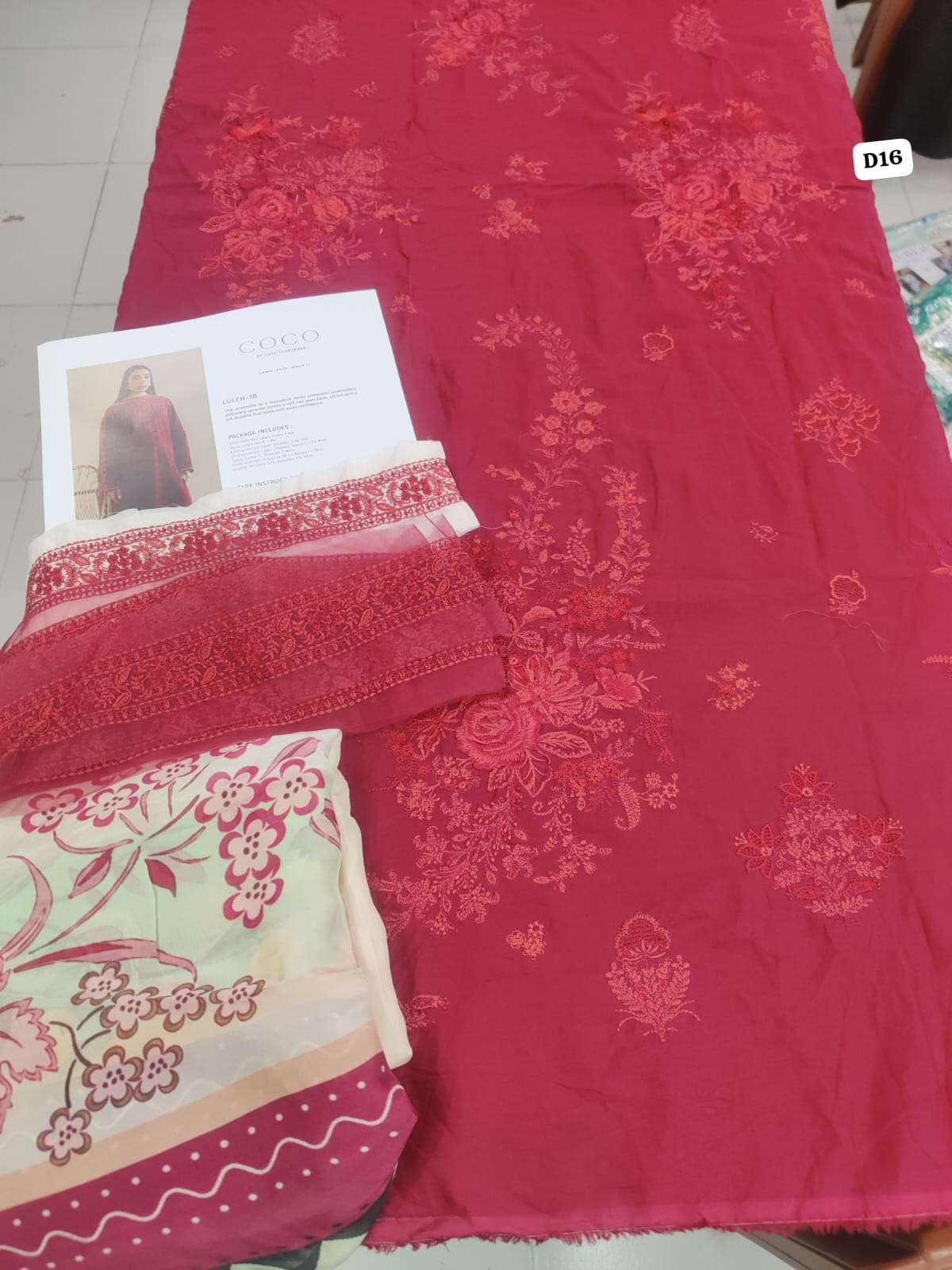 COCO PRINTS Embroidered Lawn Vol 2 BY ZARA SHAHJAHAN-25