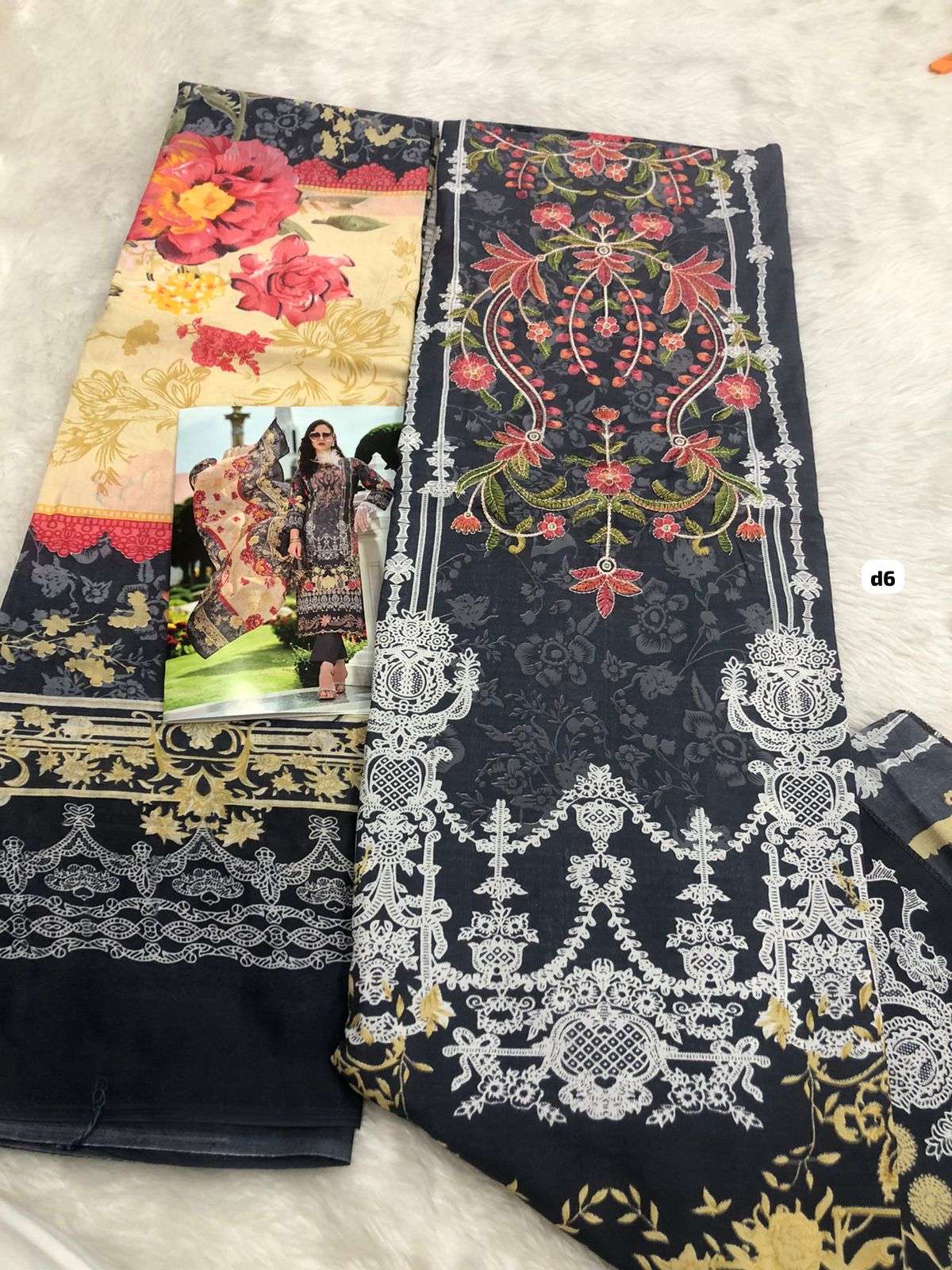 Falah Premium Cotton Collection code 30412 Falah Designer Suits-01