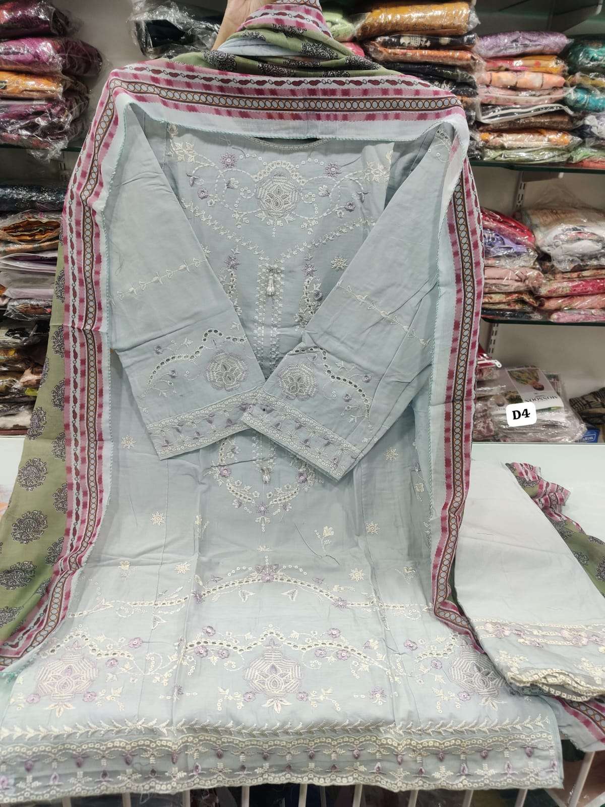 Falah Premium Cotton Cord Sets Ready to Wear : 30420 by Falah Designer Suits-01