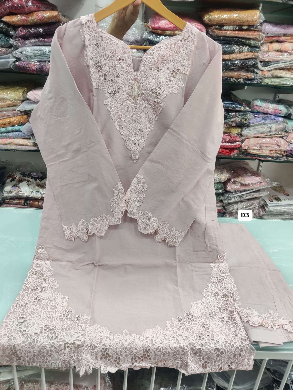 Falah Premium Cotton Cord Sets Ready to Wear Code 30403 by Falah Designer Suits-03