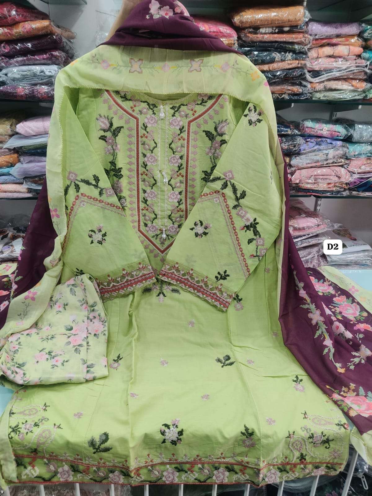 Falah Premium Cotton Cord Sets Ready to Wear Code 30404 by Falah Designer Suits-02