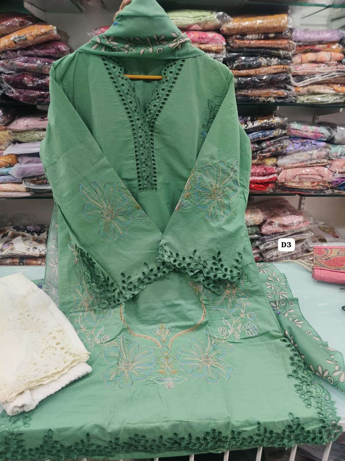 Falah Premium Cotton Cord Sets Ready to Wear Code 30408 by Falah Designer Suits-02