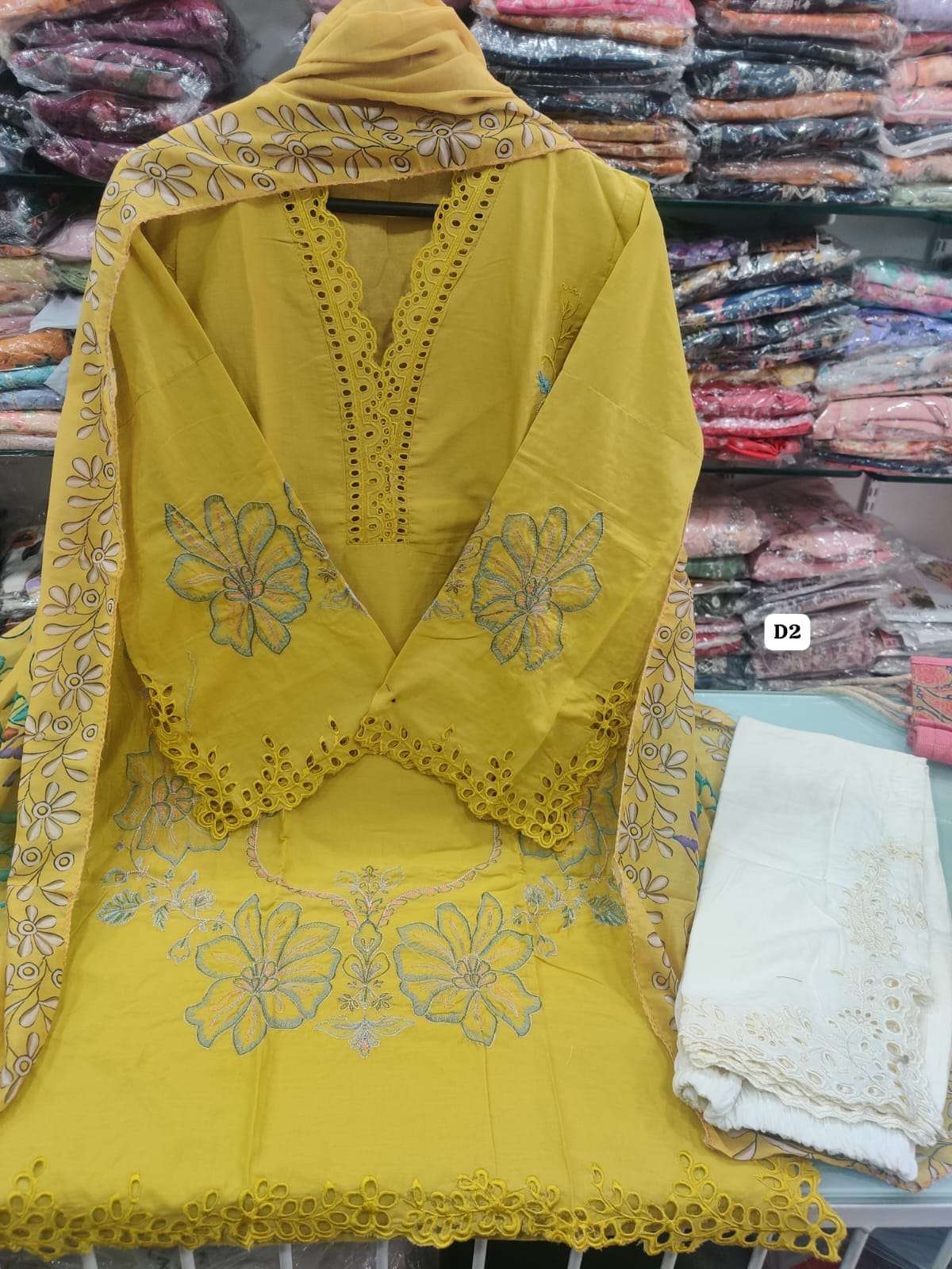 Falah Premium Cotton Cord Sets Ready to Wear Code 30408 by Falah Designer Suits-04