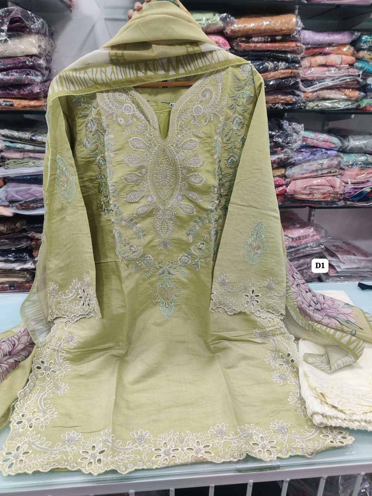 Falah Premium Cotton Cord Sets Ready to Wear Code 30409 by Falah Designer Suits-01