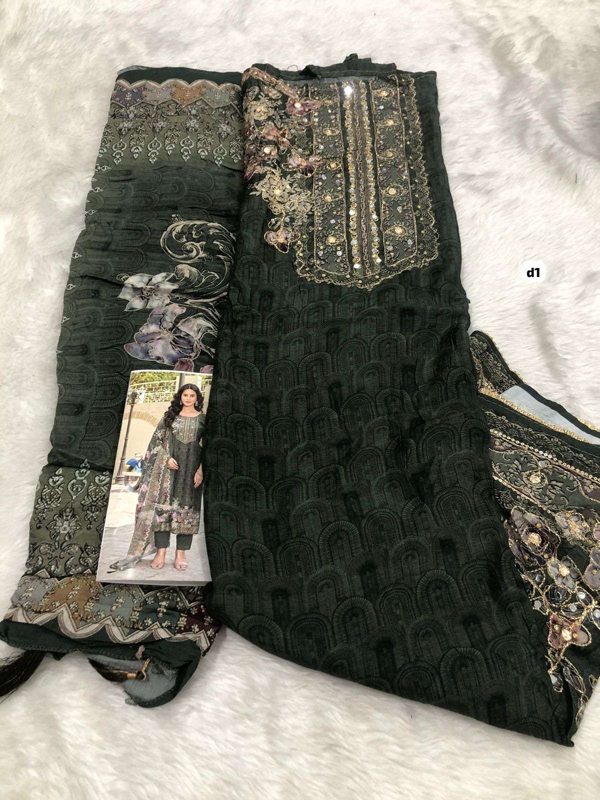 Falah Premium Maslin Collection code 30418 By Falah Designer Suits-02