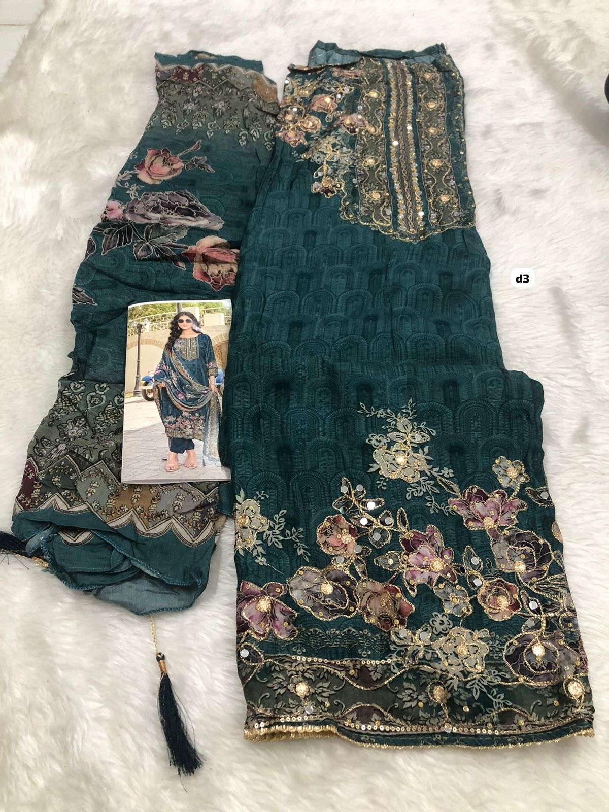 Falah Premium Maslin Collection code 30418 By Falah Designer Suits-07